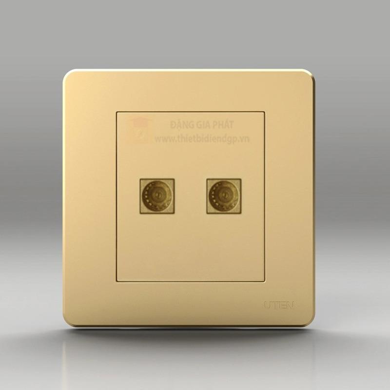 Bộ ổ cắm TV đôi