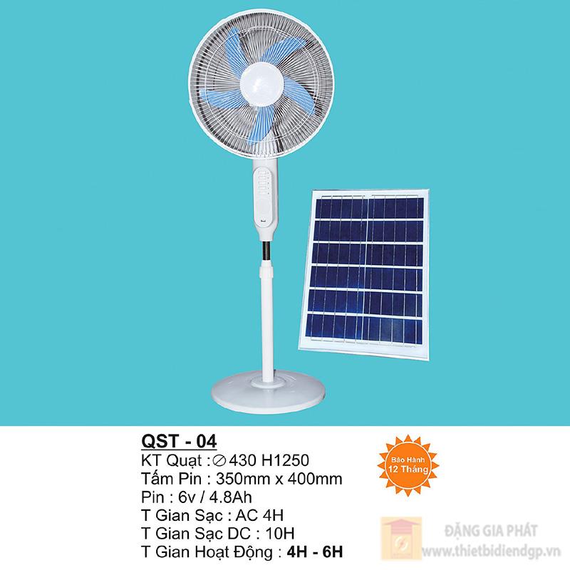 Quạt sạc điện & Năng Lượng Mặt Trời Ø430*H1250