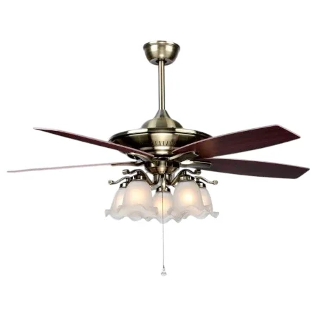 Quạt trần đèn 5 cánh gỗ Veronia QT-1535 Ø1320*H750