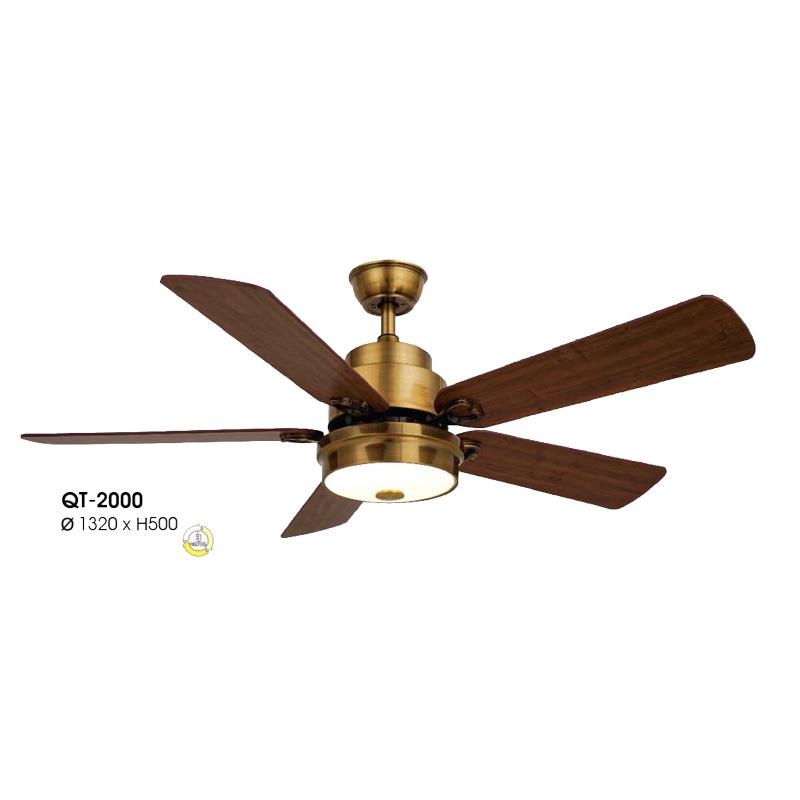 Quạt đèn Verona Ø1320*H500 - ánh sáng 3 màu