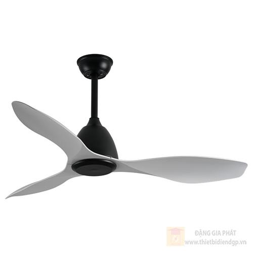 Quạt trần 355 Decor QT38 3 cánh nhựa ABS trắng