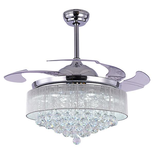 Quạt đèn Led 3 CĐ - Ø1100 - 6 động cơ