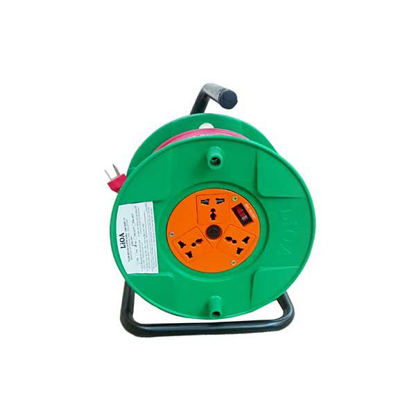 Ổ cắm kéo dài quay tay Rulo phổ thông QT50-2-15A