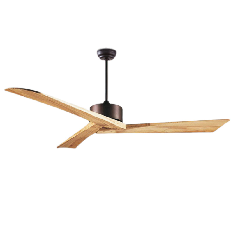 Quạt trần cánh gỗ 355 Decor QT52141 3 cánh
