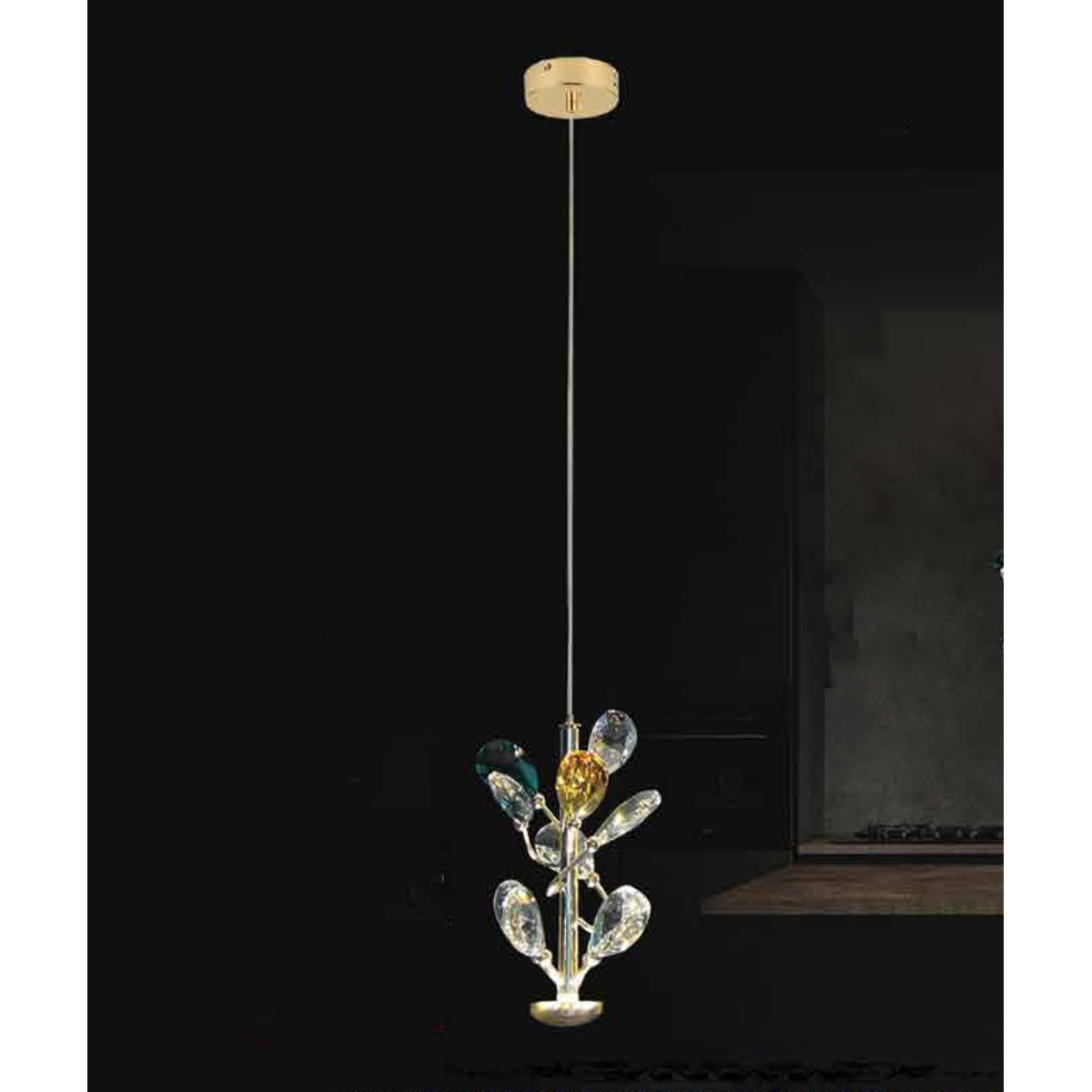 Đèn thả pha lê 355 DECOR TPL039T1 H200*W130