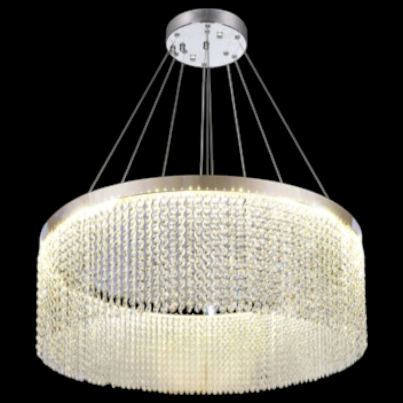 Đèn chùm pha lê Andora Ø600* H250 - LED 3000K