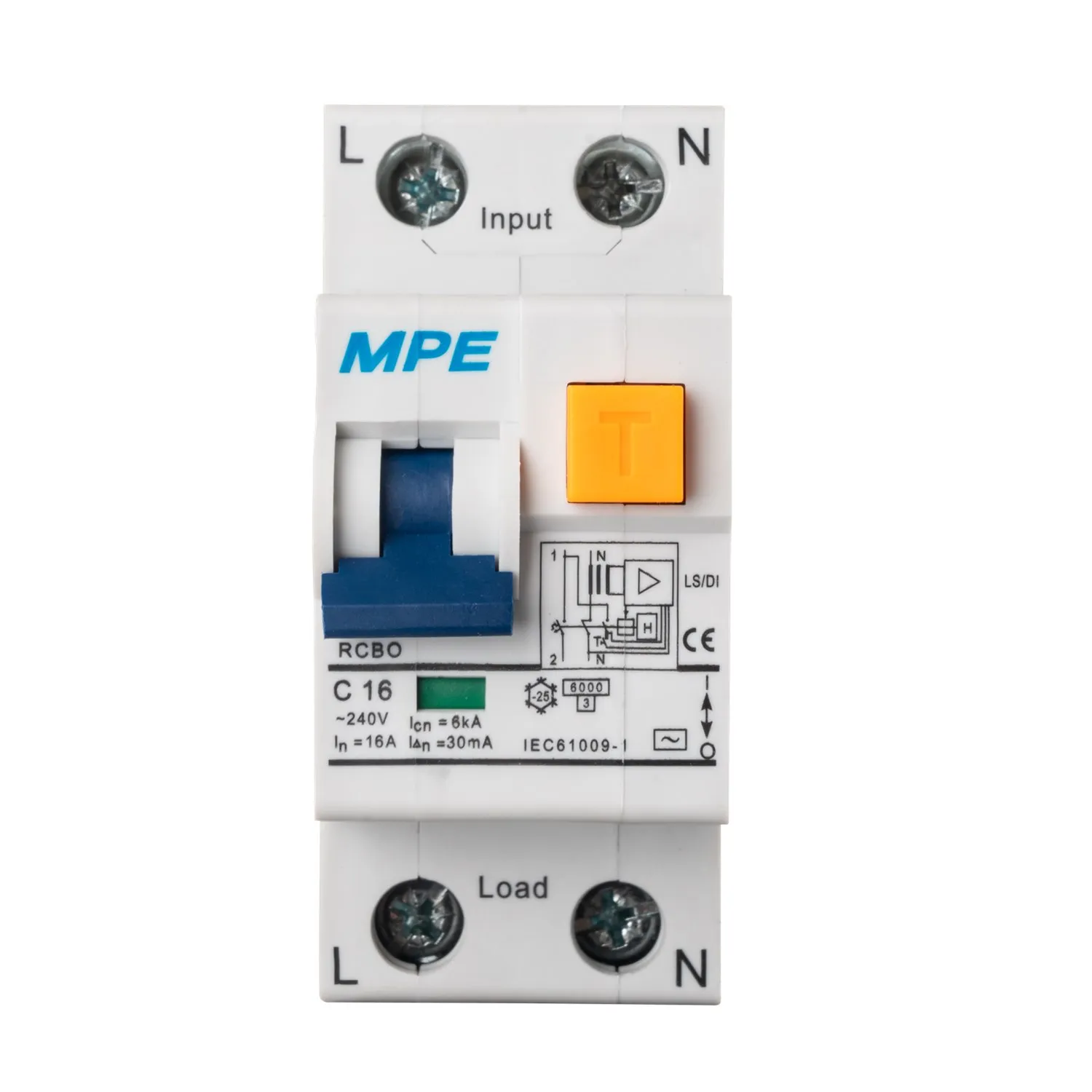 RCBO MPE 2P 30mA