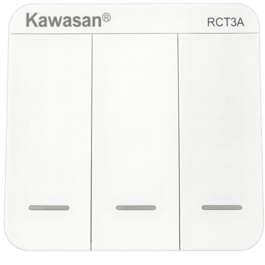 Nút nhấn ba điều khiển từ xa không dây Kawasan RCT3A