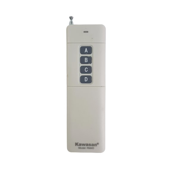 Remote điều khiển từ xa 4 nút anten dài Kawasan RM4D