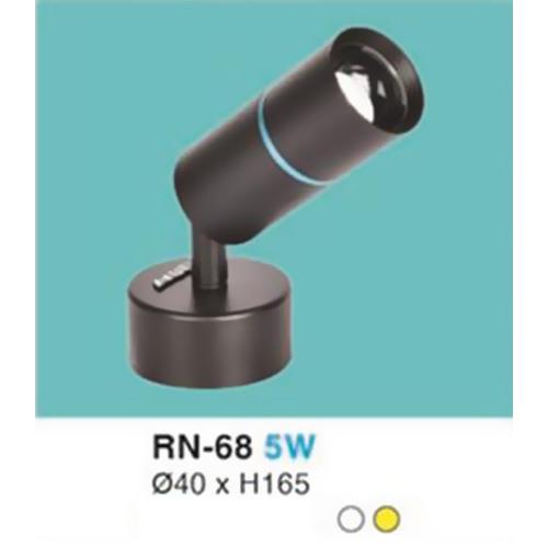 Đèn rọi led Ø40 x H165 - 5W vỏ đen