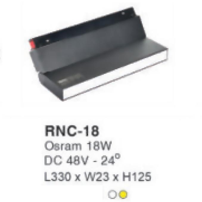 Đèn ray nam châm Osram 18W - DC48- 24° - L330*W23*H125