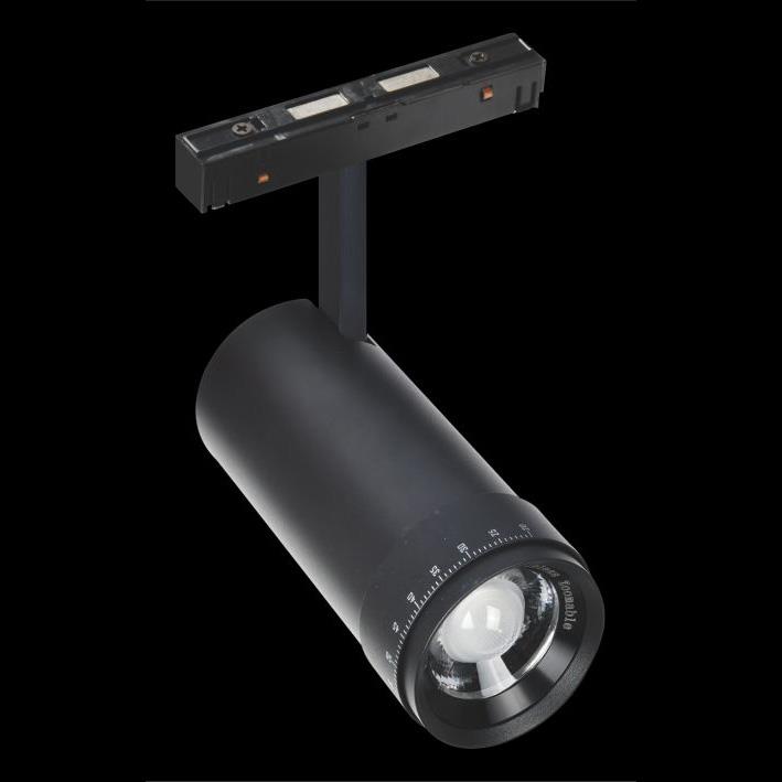 Đèn ray nam châm Osram COB 20W - Ø58*H162 - DC 48V - Zoom 15->60°