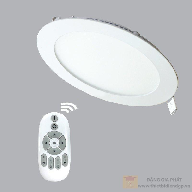 Đèn led panel tròn Dimmable + 3CCT (Remote RF)