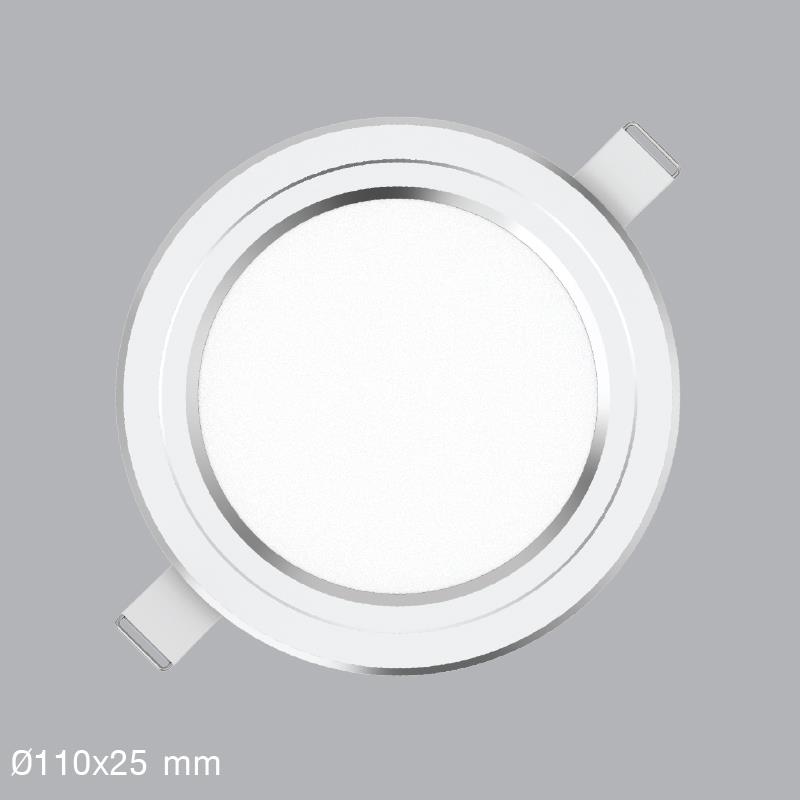 Đèn LED Panel âm trần seri RPL - Viền màu bạc