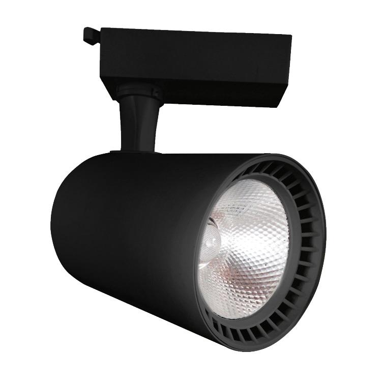 Đèn rọi ray Magic COB 20W, vỏ đen