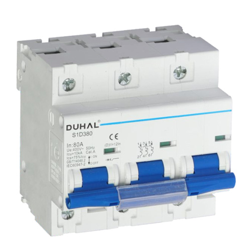Thiết bị đóng cắt MCB 3P dòng cắt 400V - 10kA