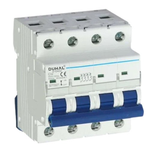 Thiết bị đóng cắt MCB 4P dòng cắt 400V - 6kA