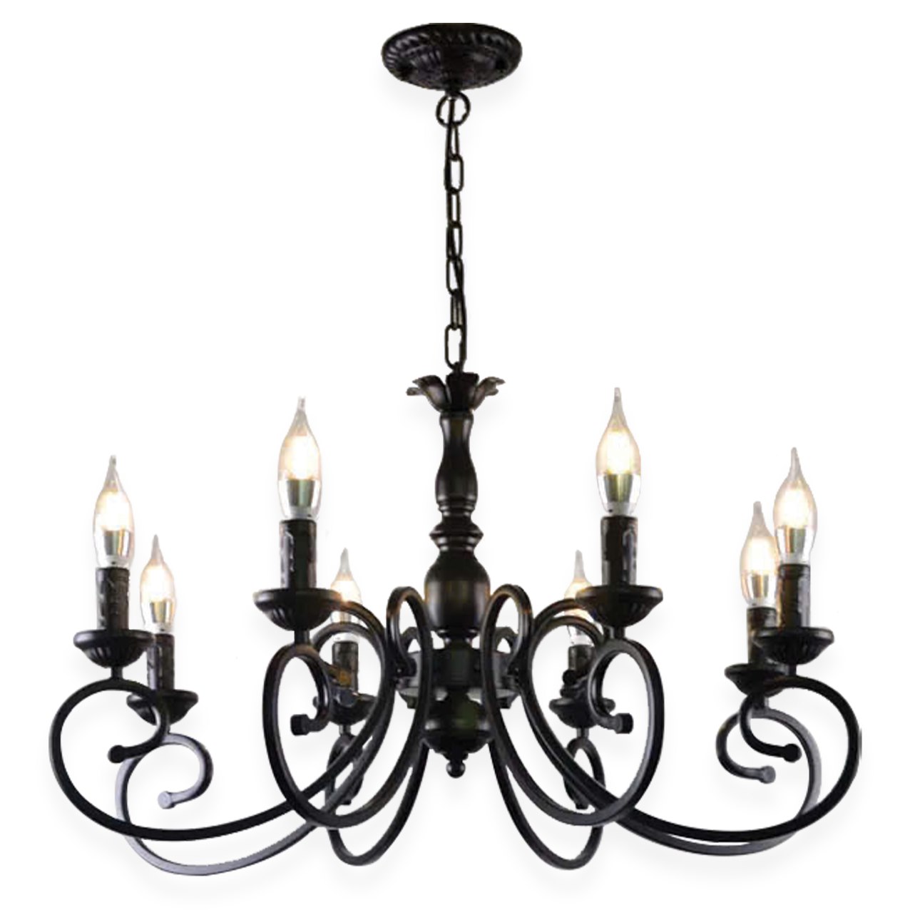 Đèn chùm nến 355 decor Ø600 - E14*6