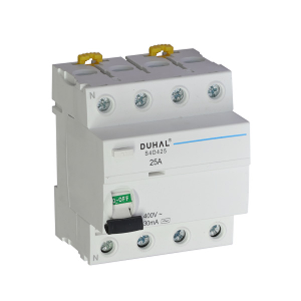 Thiết bị đóng cắt CB chống dòng rò 4P - RCCB duhal
