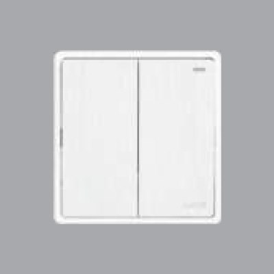 Mặt 2 công tắc 2 chiều MPE S702M-W 16A - 250V