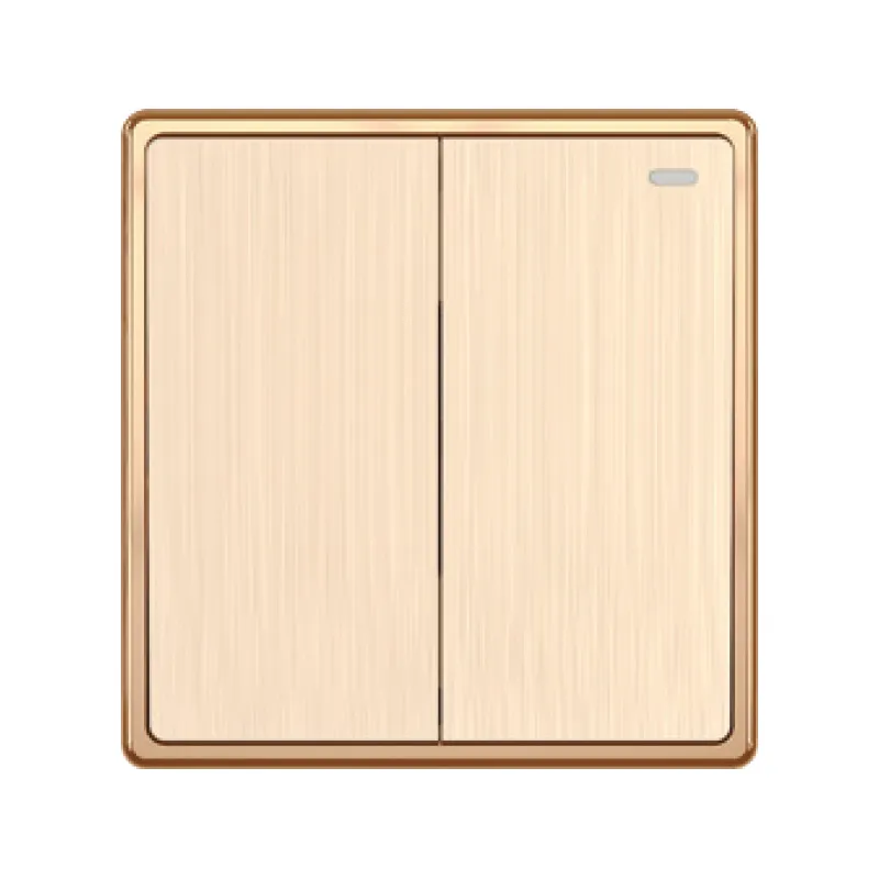 Mặt 2 công tắc 2 chiều MPE 16A 250V KT: 86*89mm S702M