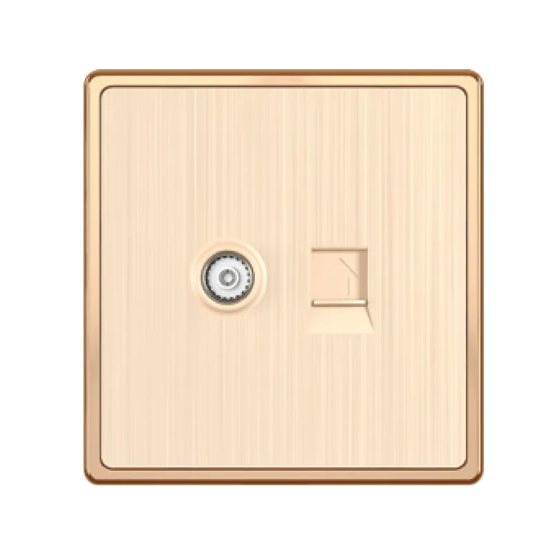 Ổ cắm tivi MPE + mạng lan