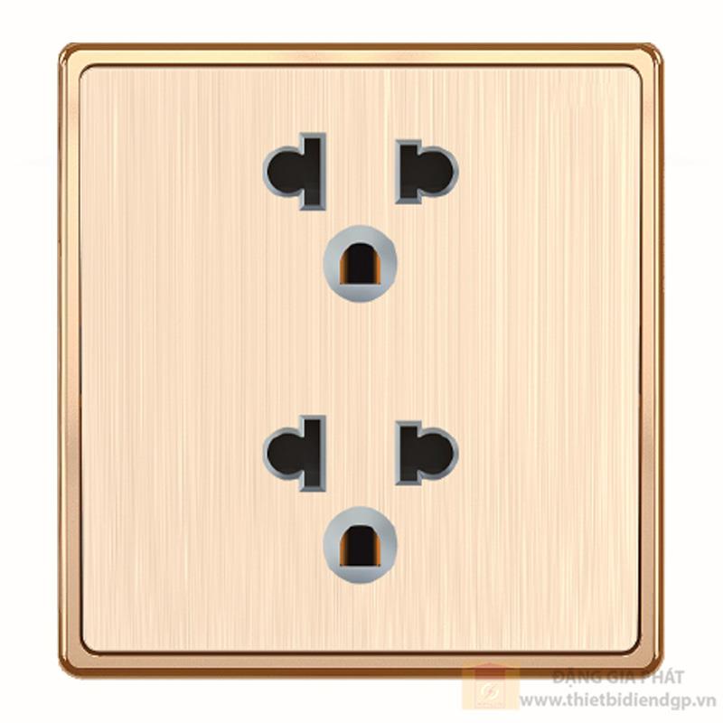 2 Ổ cắm 3 chấu S7UES2