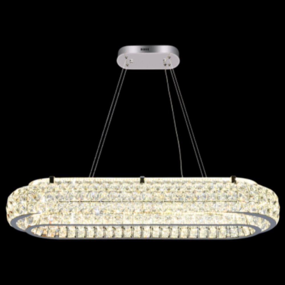 Đèn thả pha lê Andora TPL-6508/L1200 L1200*W300*H155+1500 120W Led 3 chế độ