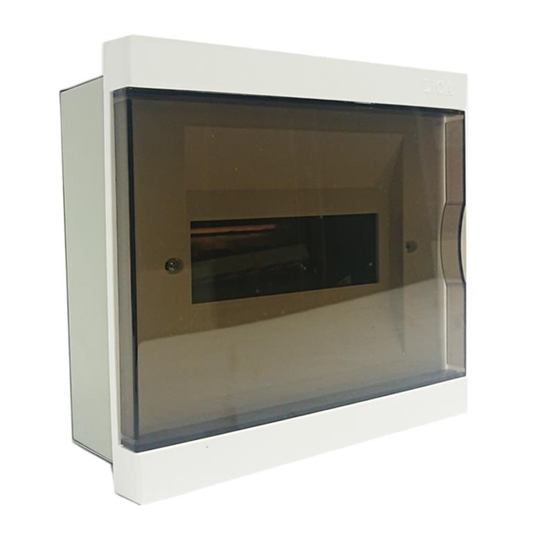 Tủ điện 8/12 module LiOA âm tường đế kim loại