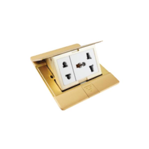 Ổ cắm 3 chấu đa năng + Ổ 2 chấu SEF3701