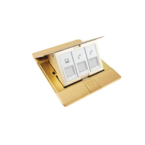 Bộ ổ mạng (CAT6) + 2 Điện thoại SEF3844