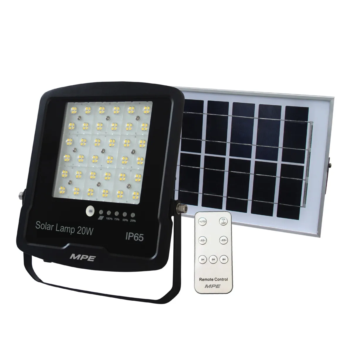Đèn LED pha năng lượng mặt trời MPE SFLD-50 50W