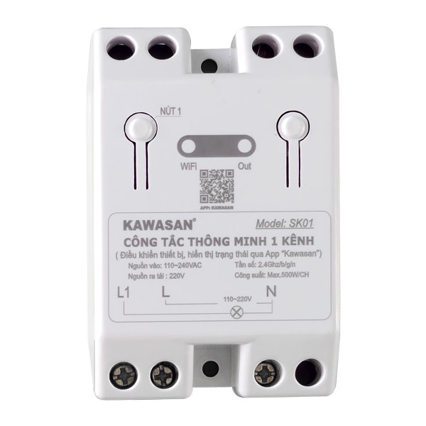 Công tắc thông minh Kawasan SK01 500W