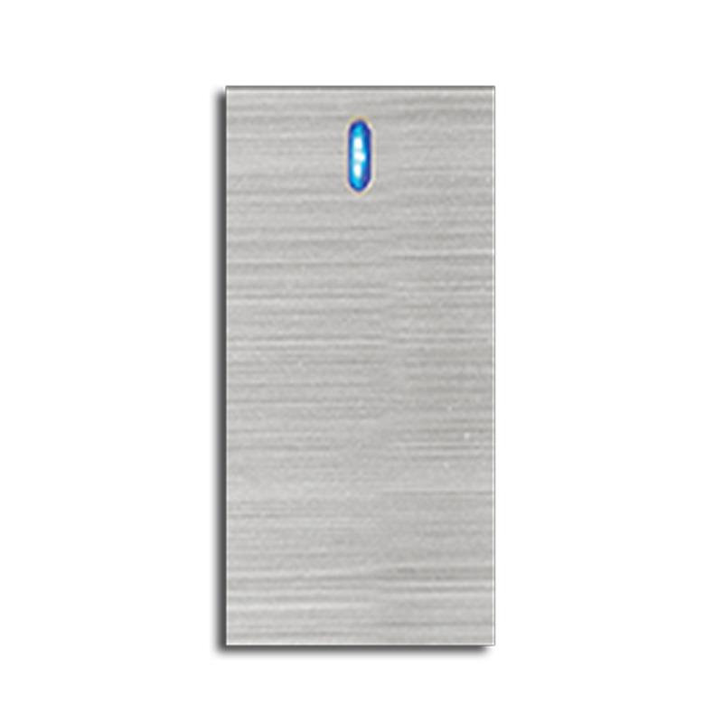 Hạt công tắc led đơn Size S, 2 chiều