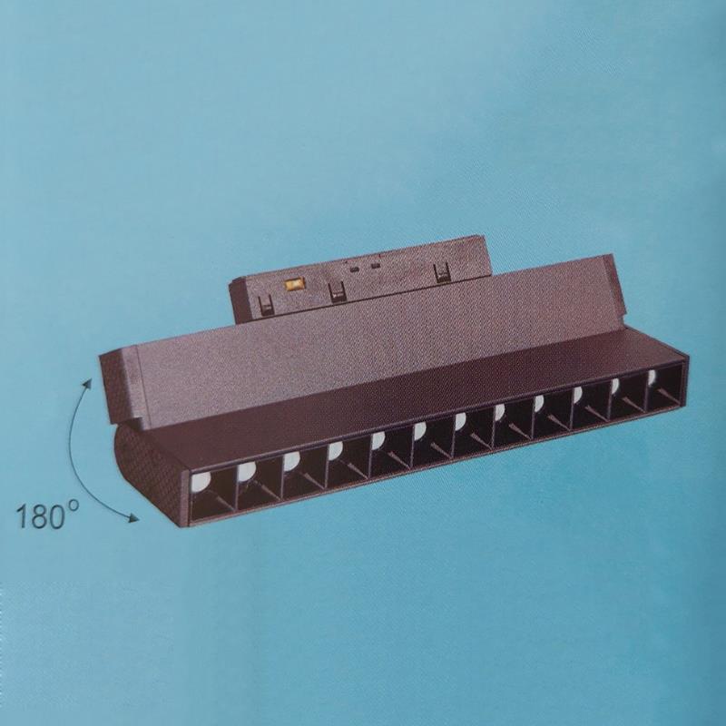 Đèn led thanh ray thế hệ mới L235 x W23 x H118 -12W - 48V
