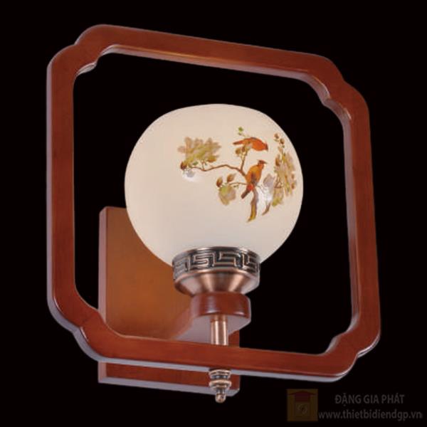 Đèn tường gỗ trong nhà Slister Ø250mm - E27*1
