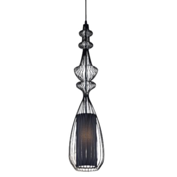 Đèn treo trần trang trí Slister Ø230*1000mm - E27