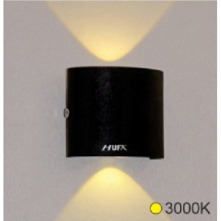 Đèn gắn tường ngoài trời Hufa AK-114 L90*W40*H70 LED 2W