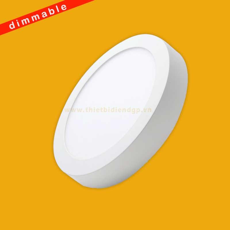 Đèn Led ốp trần MPE tròn nổi sử dụng dimmer SRPL 18W