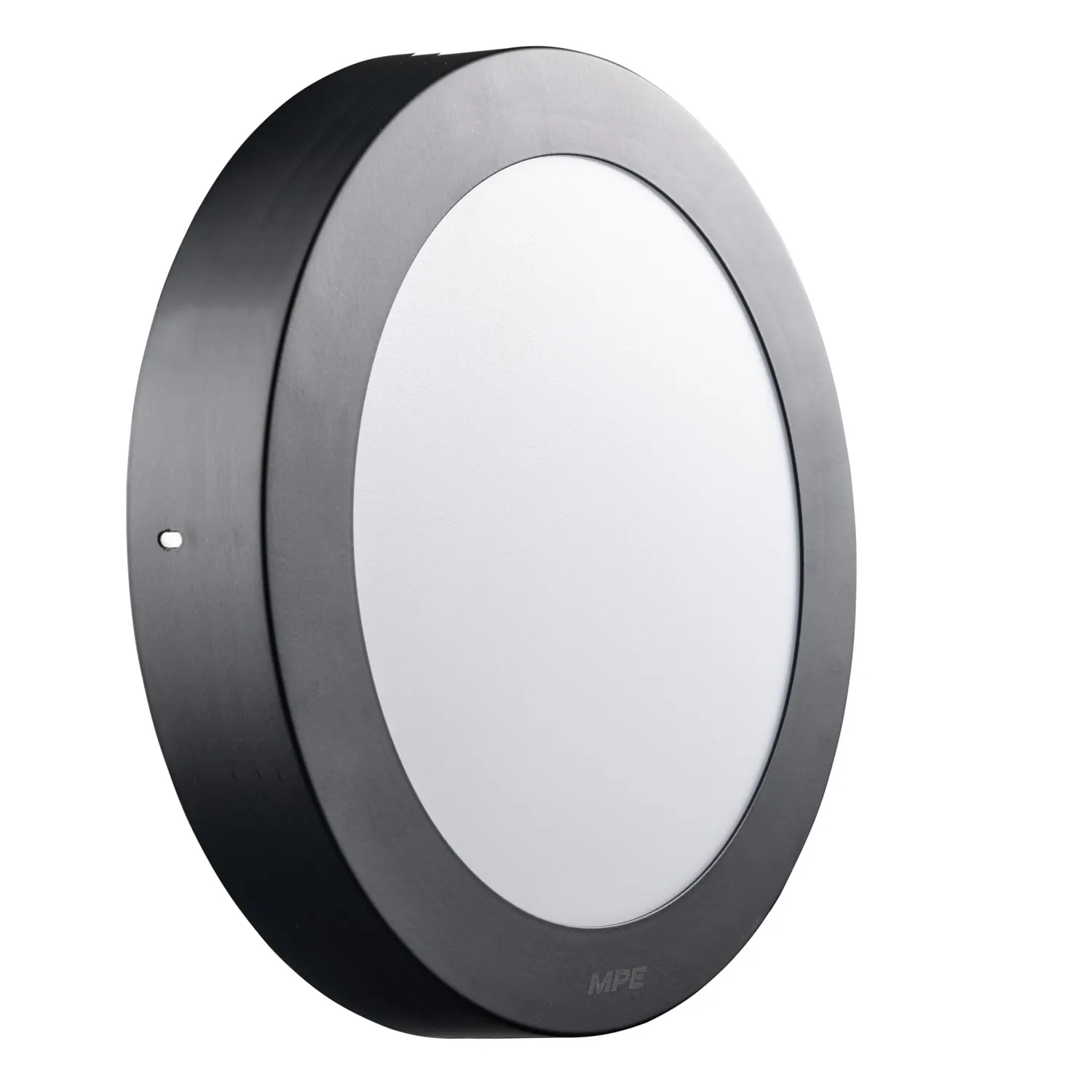 Đèn LED ốp trần MPE tròn 12W viền đen 1200Lm