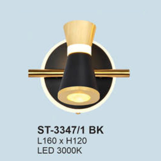 Đèn soi gương, sọi tranh Andora ST-3347 - LED 3000K (Vỏ đen)