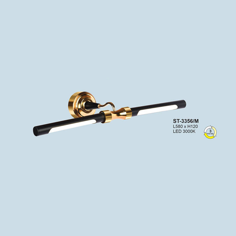 Đèn soi gương, sọi tranh Andora L580*H120 - LED 3000K (3 CĐ)