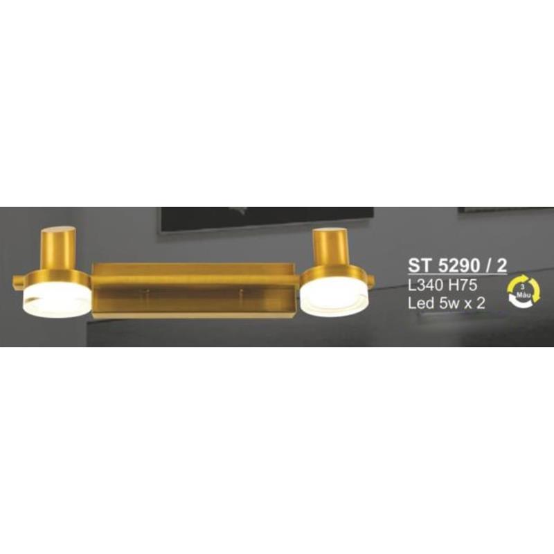 Đèn gương Sano LED5W*2 - 3 màu ánh sáng - L340*H75