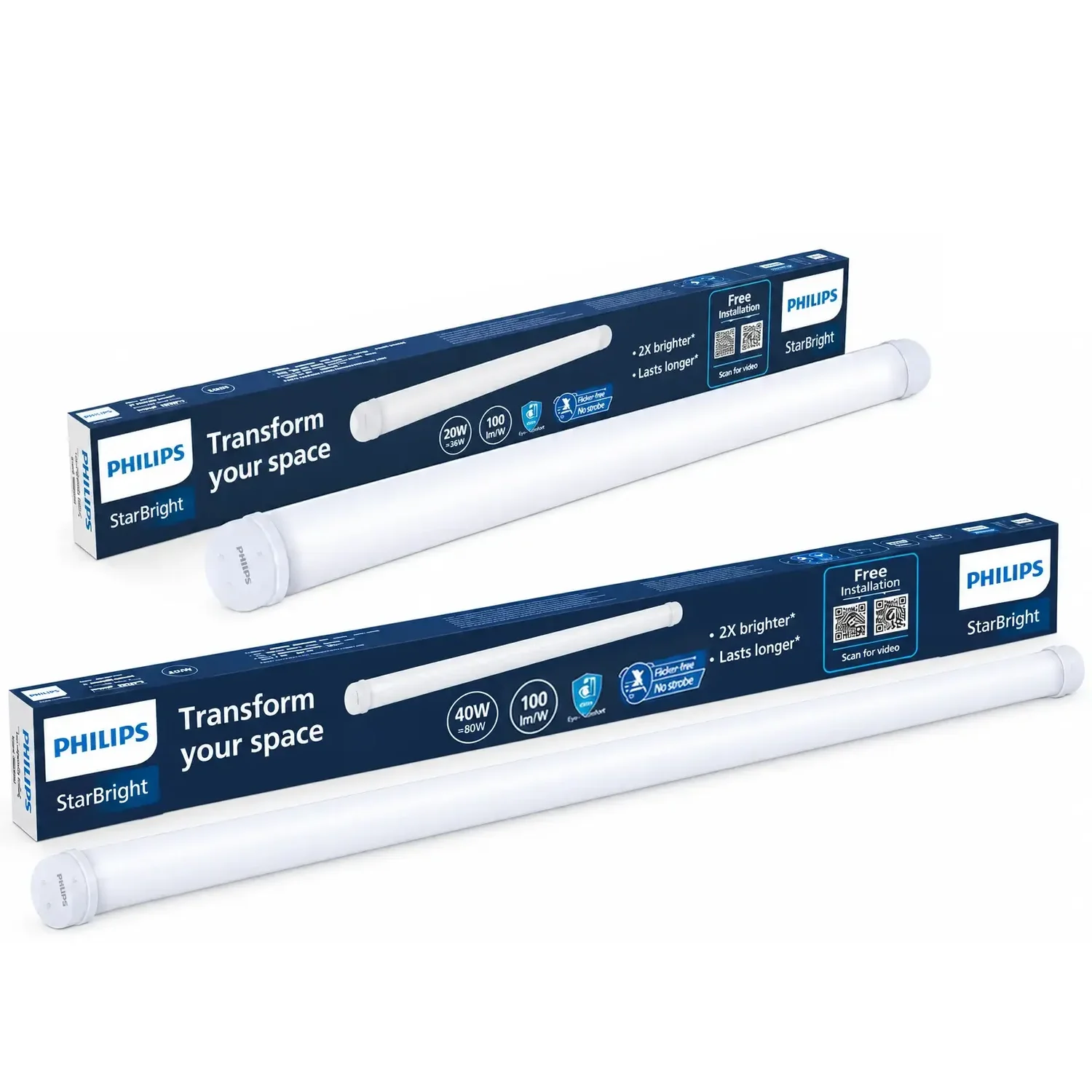 Đèn bán nguyệt Philips StarBright Wide 6500K