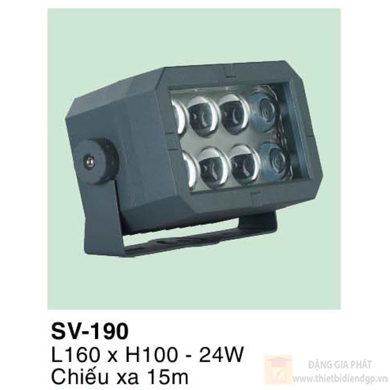 Đèn chiếu quang cảnh Verona L160*H100 -24W - chiếu xa 15m
