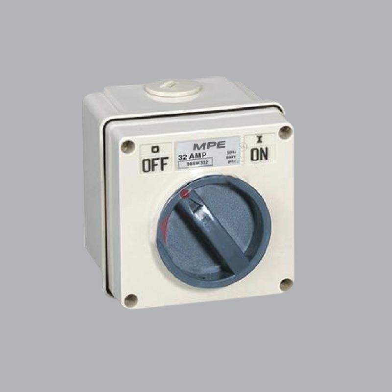 Cầu dao chống thấm nước 1P 250V