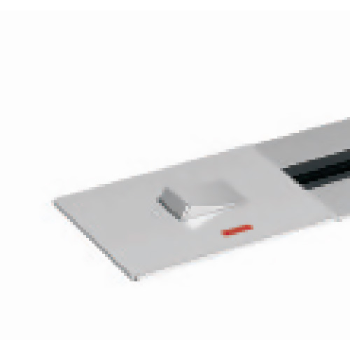 Thanh ray cao cấp 100cm ( nguồn vào 1 đầu - có công tắc) (8.5*2*100 cm) gắn âm