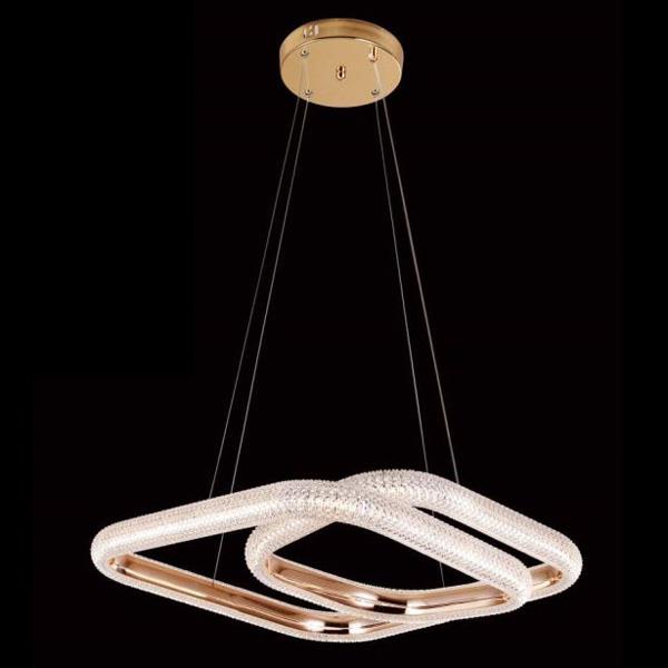 Đèn treo Sano led 68W*2 - Ø500*H1000mm