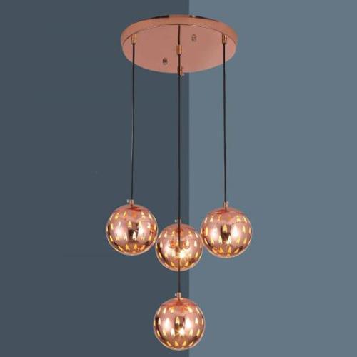 Đèn treo Sano led 12W*4 - Ø300*H1000mm
