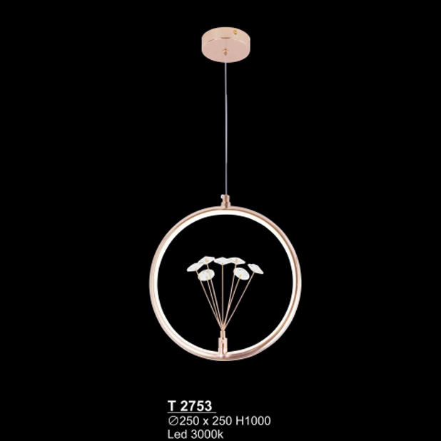 Đèn treo trang trí SANO LED - Ø250*250*H1000 - 3000K